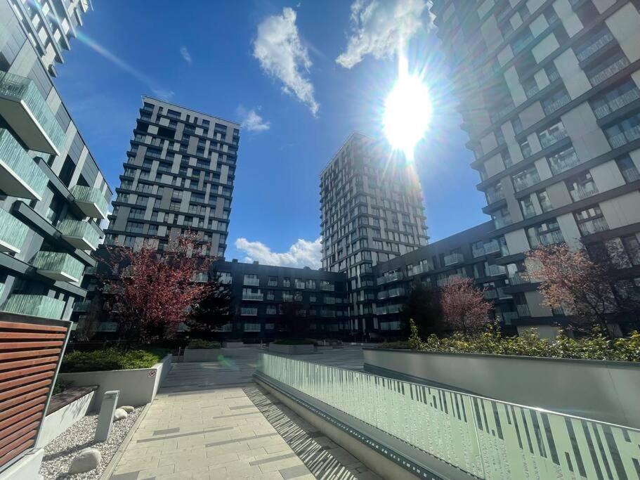 Centrum Park Studio Prag Exterior foto