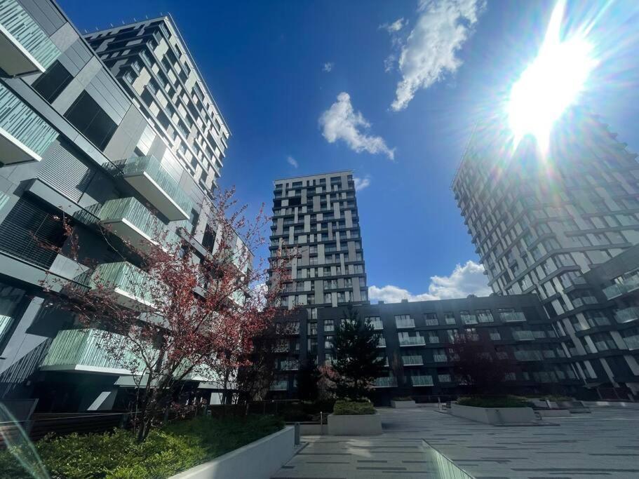 Centrum Park Studio Prag Exterior foto